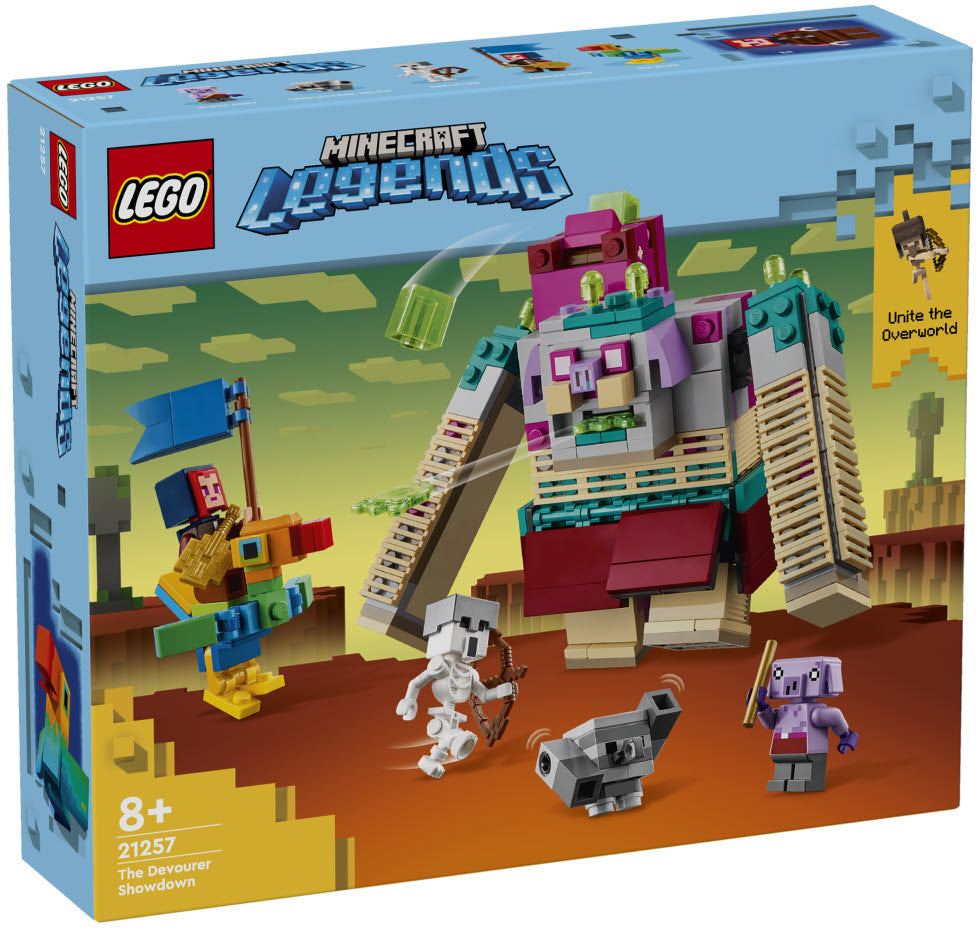 LEGO Minecraft 21257 Showdown mit dem Verschlinger