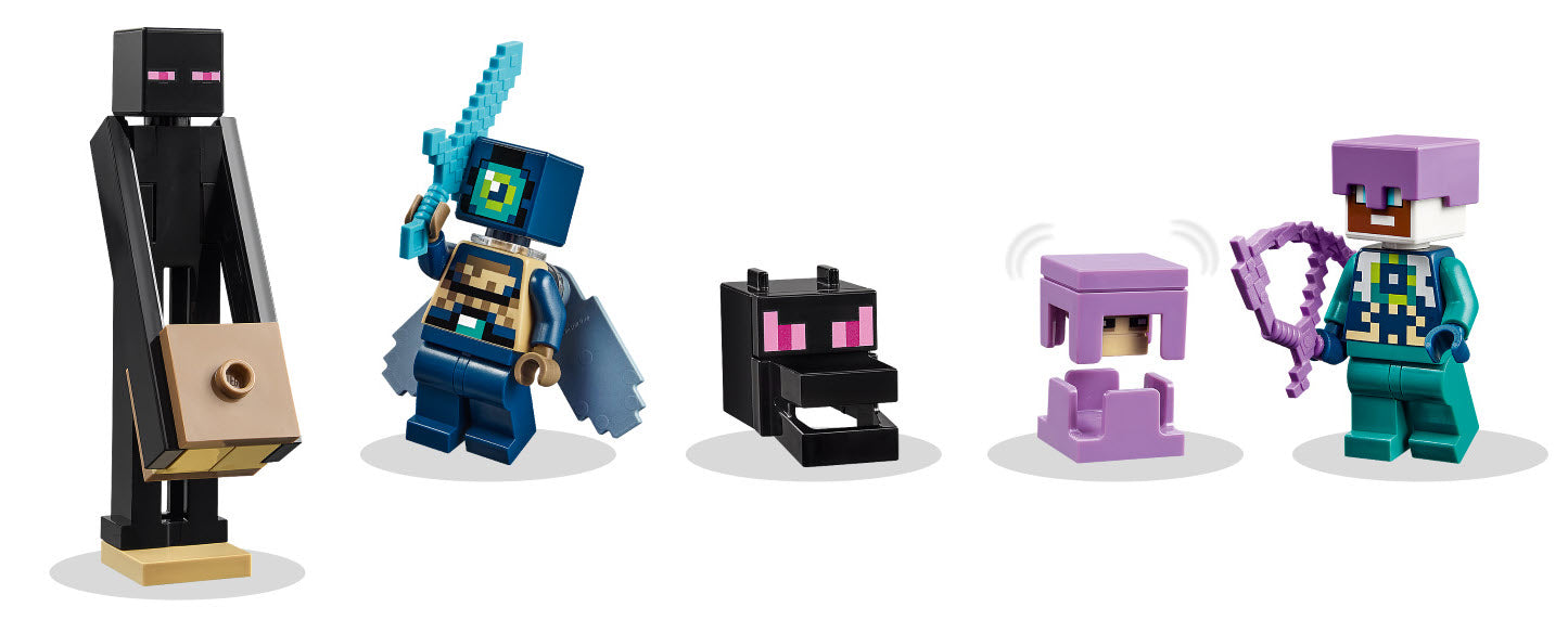 Minifiguren: LEGO Minecraft 21264 Der Enderdrache und das Endschiff