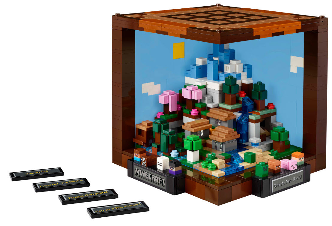 Inhalt: LEGO Minecraft 21265 Die Werkbank