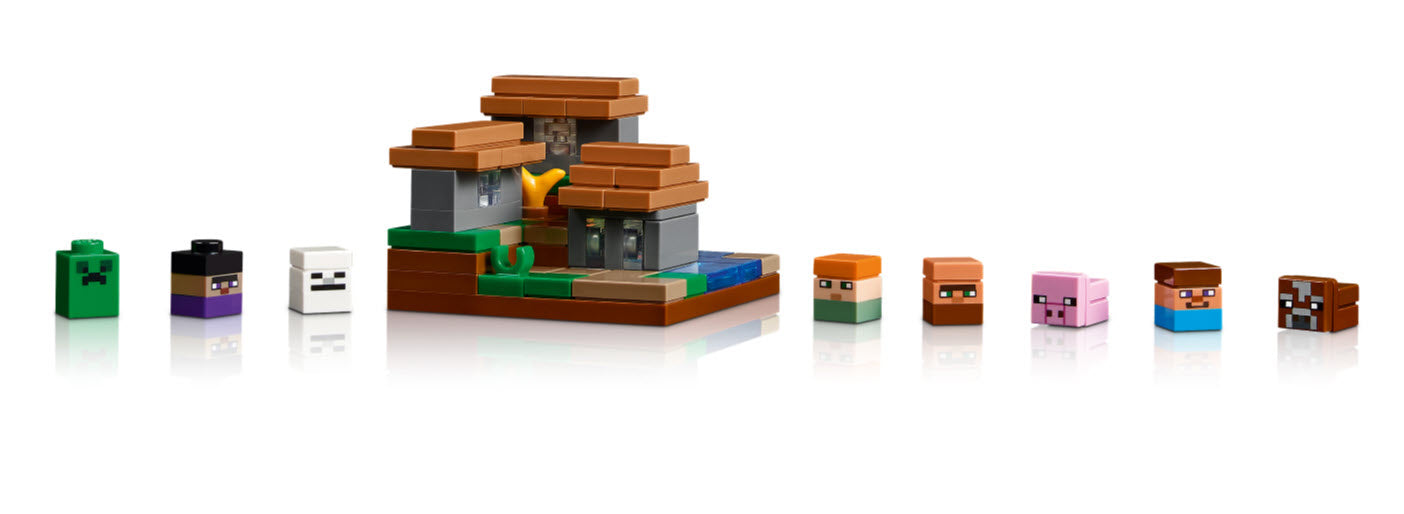Minifiguren: LEGO Minecraft 21265 Die Werkbank