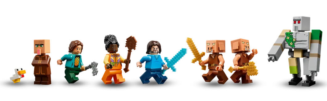 Minifiguren: LEGO Minecraft 21273 Angriff des Ghast-Ballons