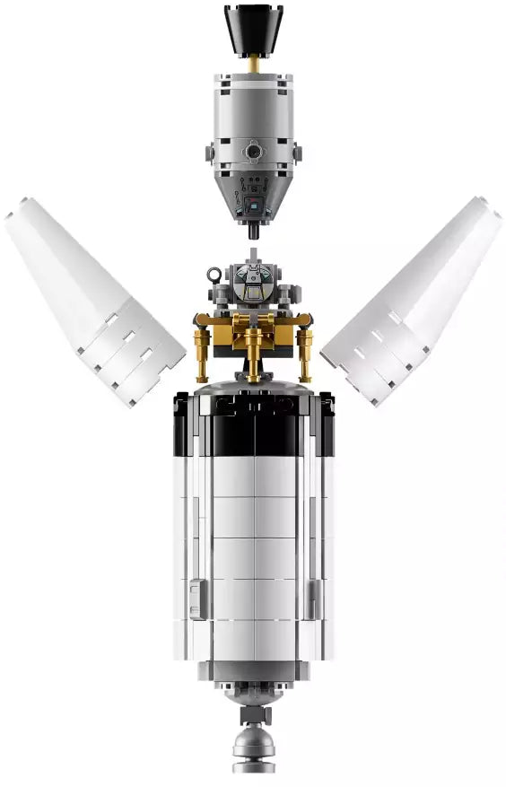 LEGO Ideas 21309 NASA Apollo Saturn V, Detail 2