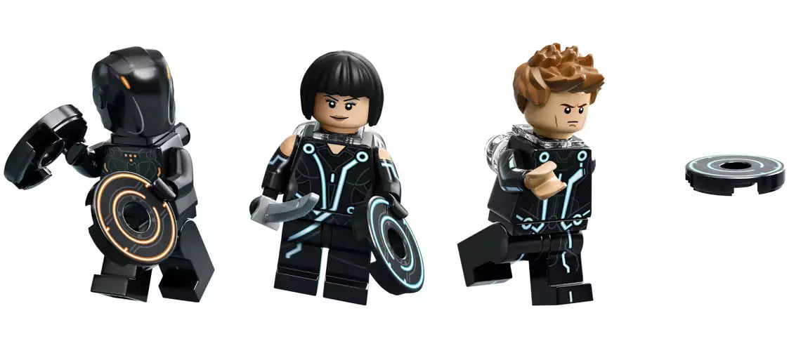 Minifiguren: Detail 1: Box Rückansicht: LEGO Ideas 21314 TRON: Legacy