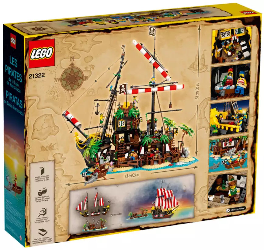 LEGO Ideas 21322 Piraten der Barracuda-Bucht