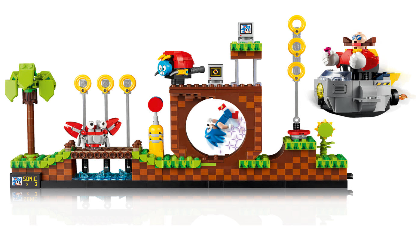 Detail 1: LEGO Ideas 21331 Sonic the Hedgehog – Green Hill Zone