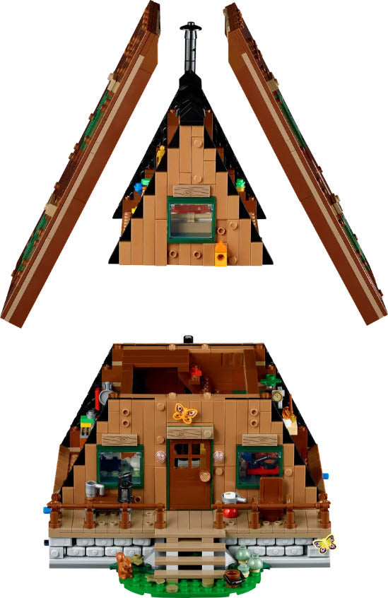 Detail 1: LEGO Ideas 21338 Finnhütte