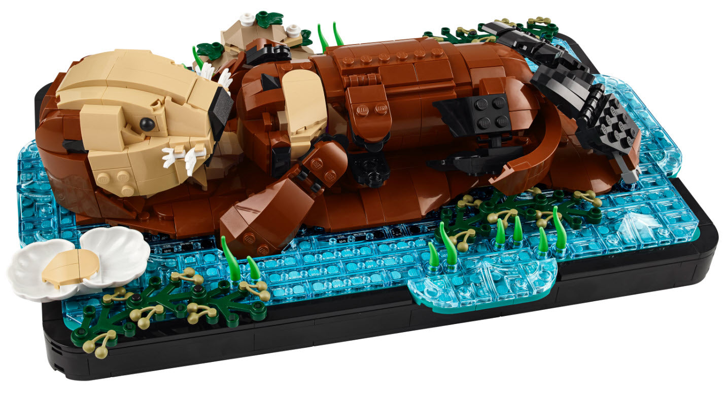 Inhalt: LEGO Ideas 21366 Schwimmende Otter