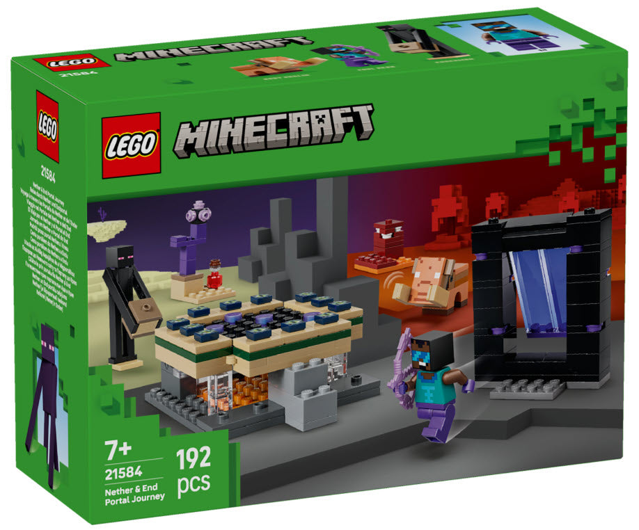 LEGO Minecraft 21584 Reise durch Nether und Endportal