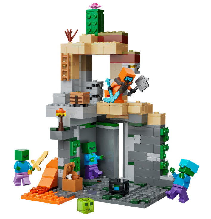 Inhalt: LEGO Minecraft 21587 Zombieverlies
