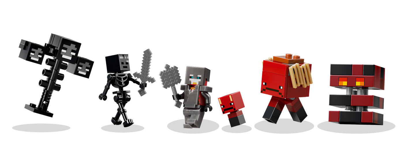 Minifiguren: LEGO Minecraft 21590 Duell mit dem Wither