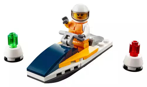 Inhalt: LEGO City 30363 Rennboot