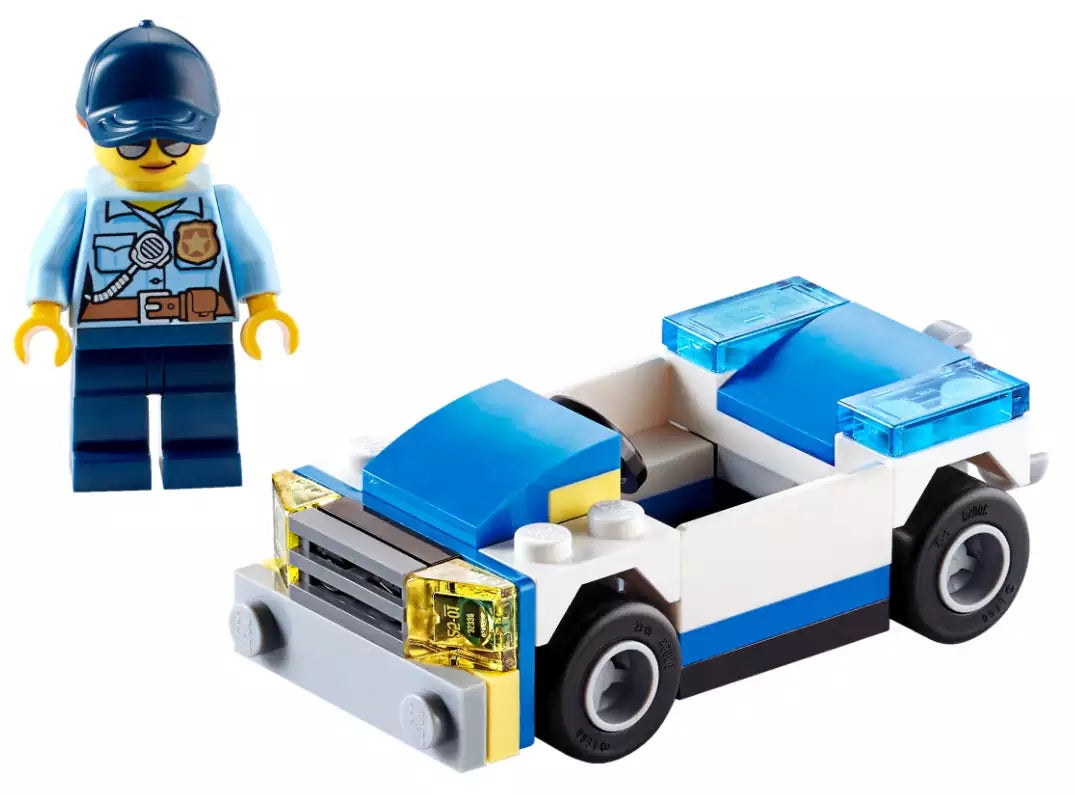 Inhalt: LEGO City 30366 Polizeiauto
