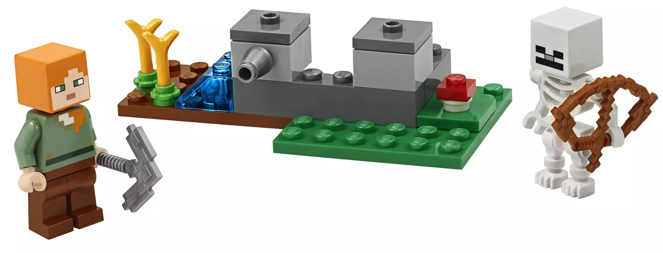Inhalt: LEGO Minecraft 30394 Die Skelett-Abwehr