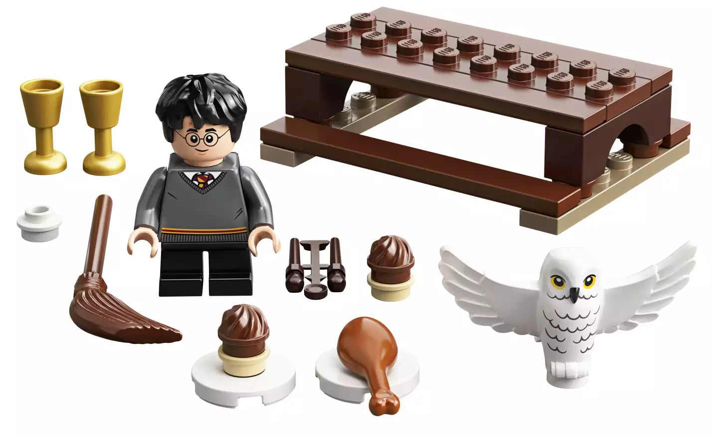 Inhalt: LEGO Harry Potter 30420 Harry und Hedwig: Eulenlieferung