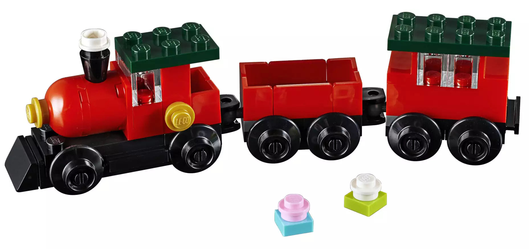 Inhalt: LEGO Creator 30543 Weihnachtszug