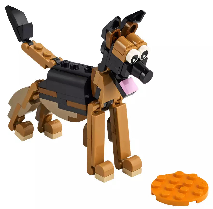 Inhalt: LEGO Creator 30578 Deutscher Schäferhund