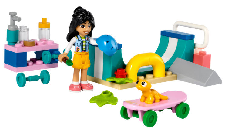 Inhalt: LEGO Friends 30633 Skateboardrampe