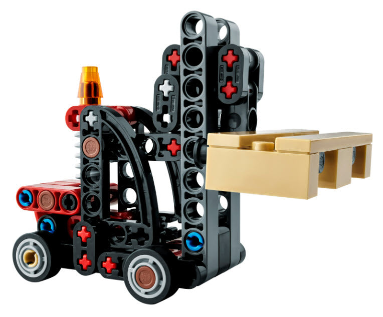 Inhalt: LEGO Technic 30655 Gabelstapler mit Palette