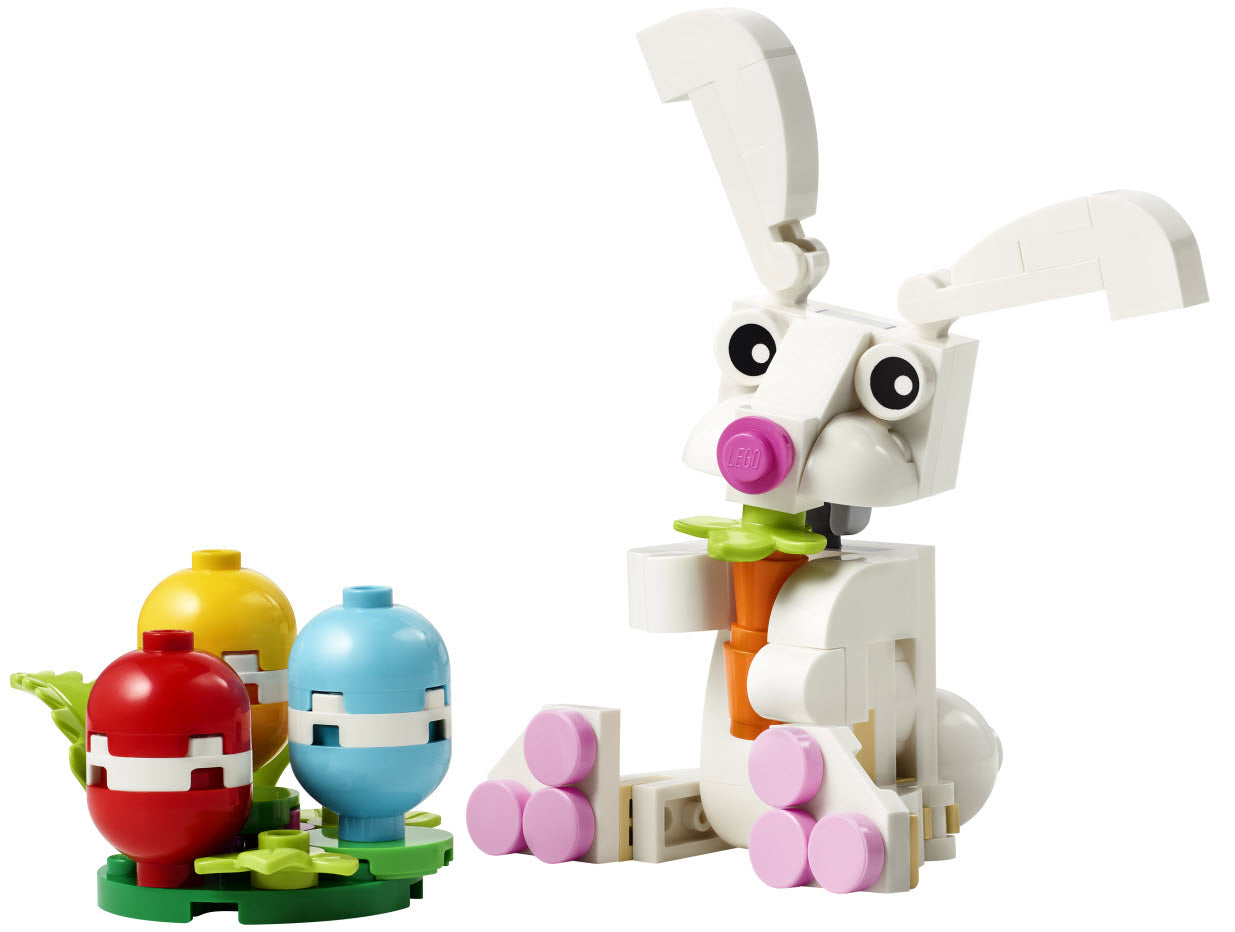 Inhalt: LEGO Creator 30668 Osterhase mit bunten Eiern