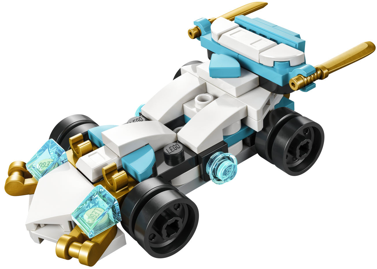 Inhalt: LEGO Ninjago 30674 Zanes Drachenpower-Fahrzeuge