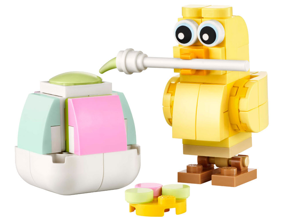 Inhalt: LEGO Creator 30690 Malspaß mit Osterei und Küken