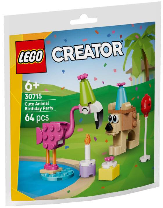 LEGO Creator 30715 Niedliche Tiere feiern Geburtstag
