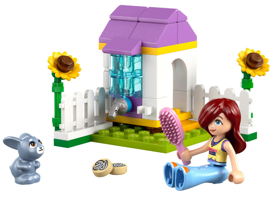 Inhalt: LEGO Friends 30722 Garten mit Hasenstall