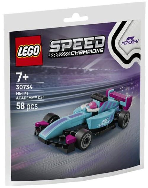 LEGO Speed Champions 30734 F1 ACADEMY Mini-Auto