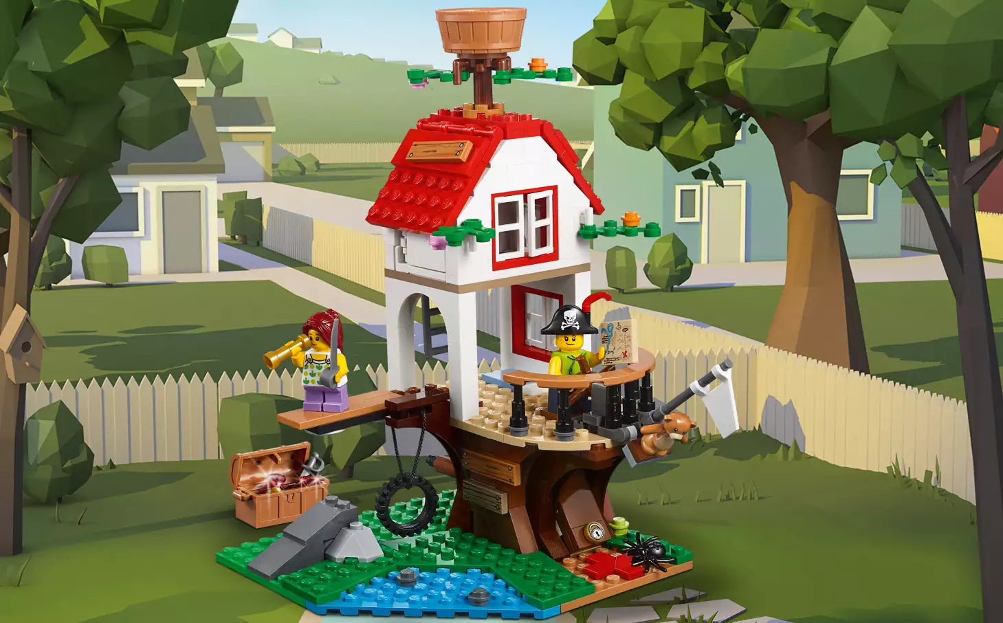 Hauptmodell: LEGO Creator 31078 Baumhausschätze