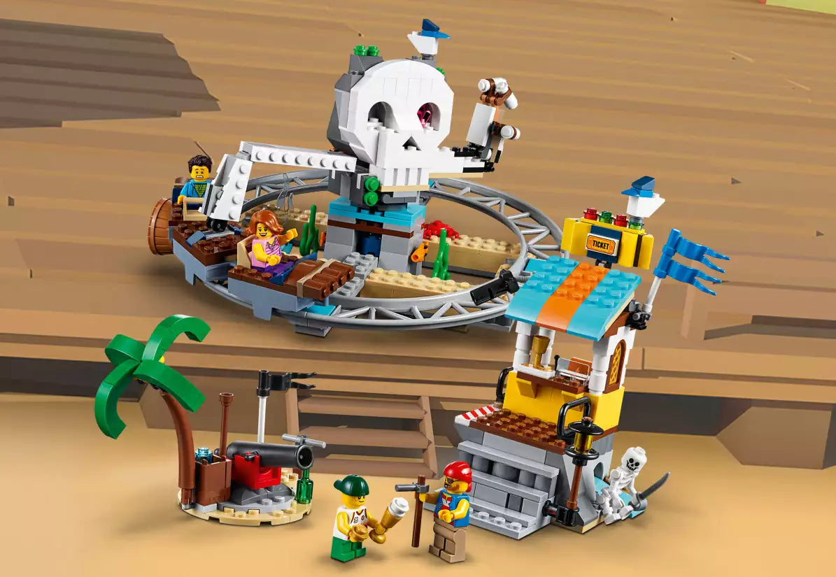 Altenativmodell Nr.1: LEGO Creator 31084 Piraten-Achterbahn