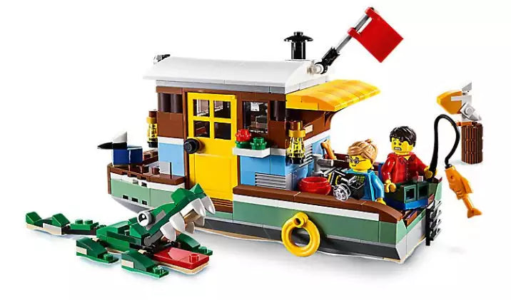 Altenativmodell 1: LEGO Creator 31093 Hausboot