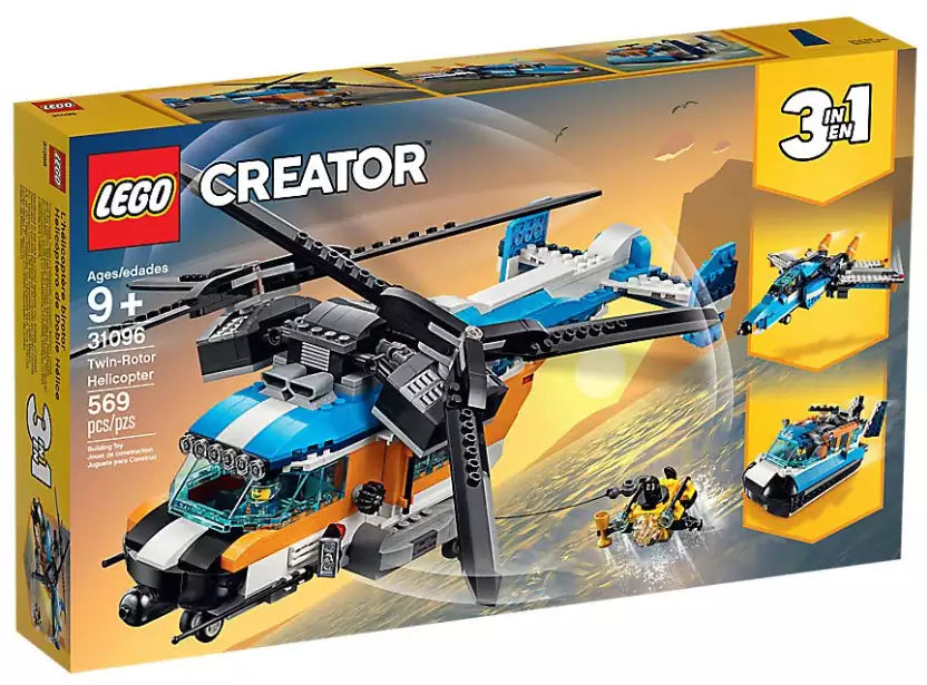 LEGO Creator 31096 Doppelrotor-Hubschrauber