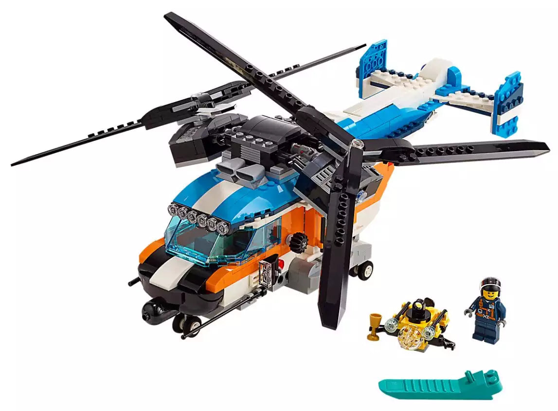 Hauptmodell: LEGO Creator 31096 Doppelrotor-Hubschrauber