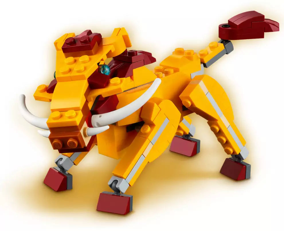Alternativmodell 2: LEGO Creator 31112 Wilder Löwe