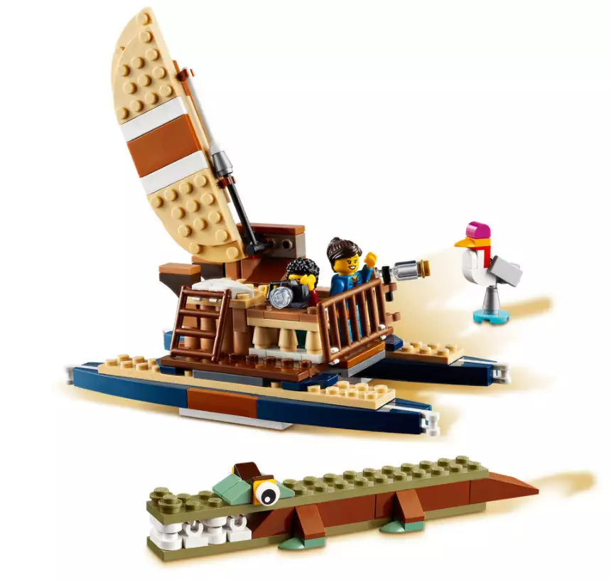 Alternativmodell 2: LEGO Creator 31116 Safari-Baumhaus