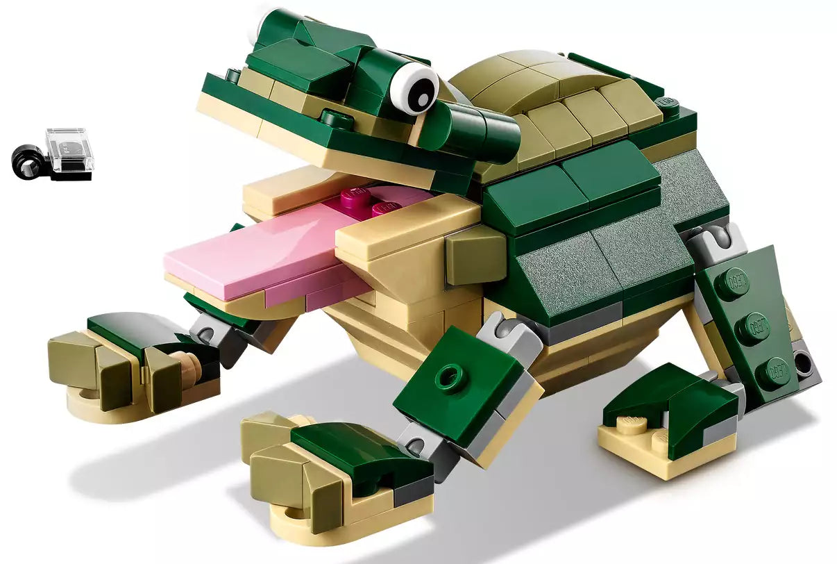 Alternativmodell 1: LEGO Creator 31121 Krokodil