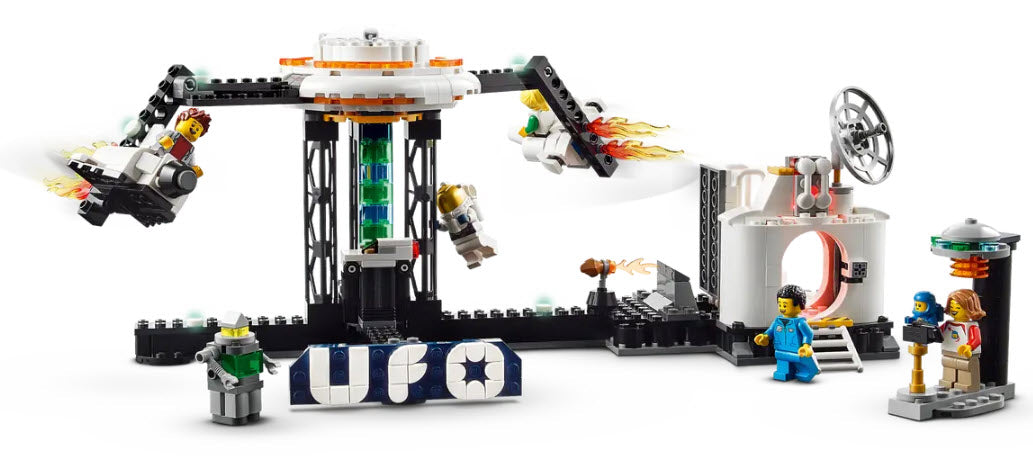 Alternativmodell 1: LEGO Creator 31142 Weltraum-Achterbahn