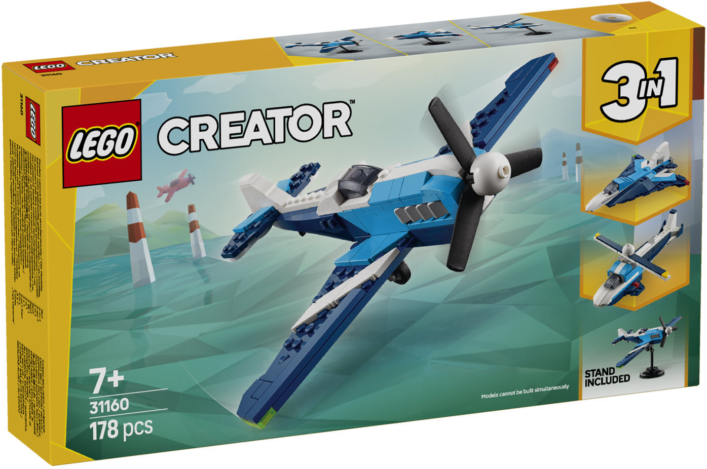 LEGO Creator 31160 Flieger: Rennflugzeug