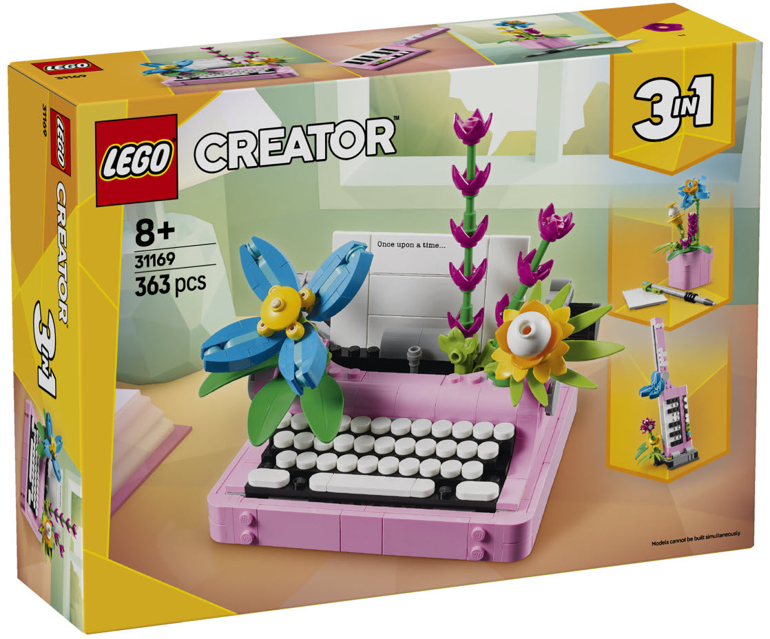LEGO Creator 31169 Schreibmaschine mit Blumen
