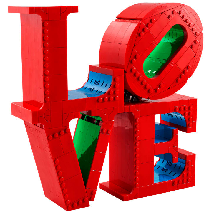 Inhalt: LEGO Art 31214 LOVE