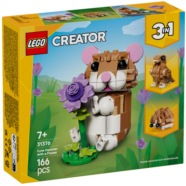 LEGO Creator 31376 Niedlicher Hamster mit Blume