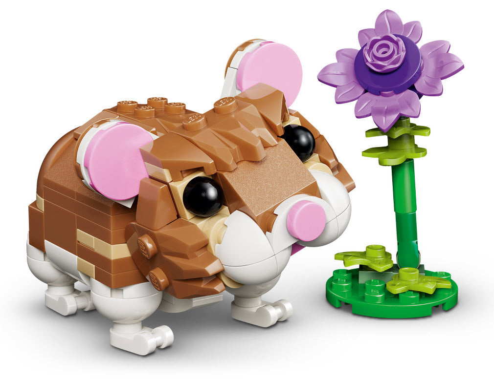 Hauptmodell: LEGO Creator 31376 Niedlicher Hamster mit Blume