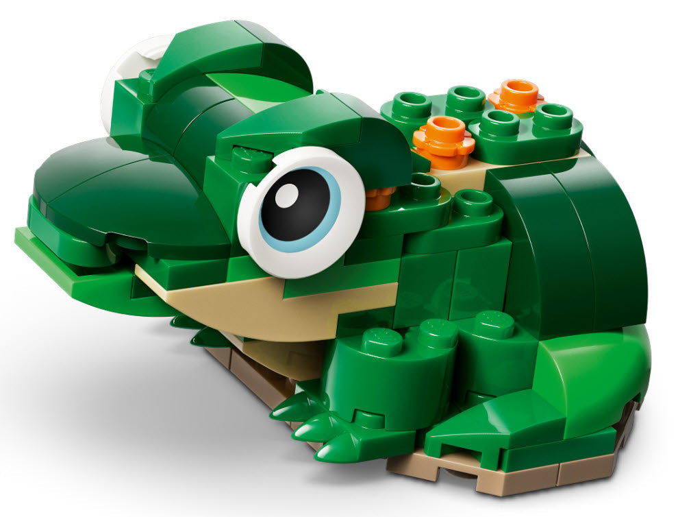 Alternativmodell 1: LEGO Creator 31377 Schildkröte mit Seerose