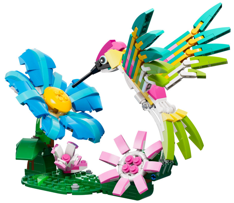 Inhalt: LEGO Creator 31384 Wilde Tiere: Bunter Kolibri