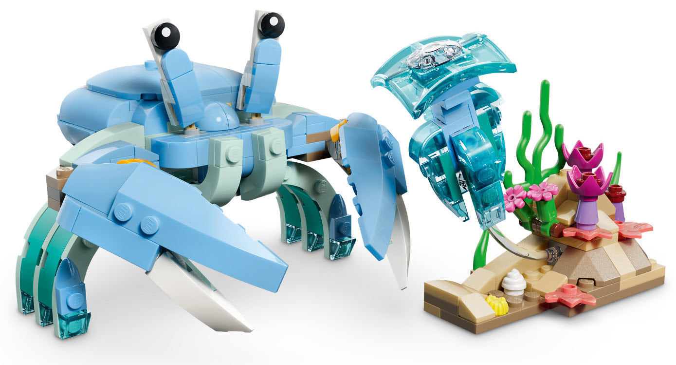 Alternativmodell 1: LEGO Creator 31385 Meerestiere: Wunderschöne Delfine