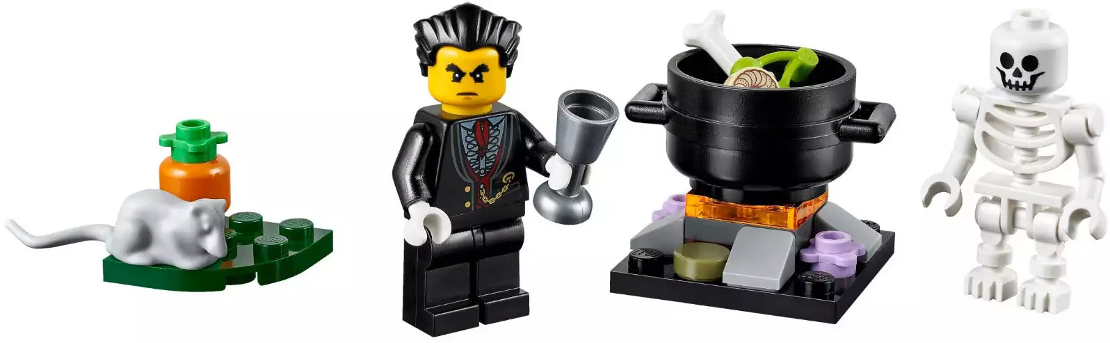 Minifiguren: LEGO Saisonale Sets 40260 Halloween-Spuk