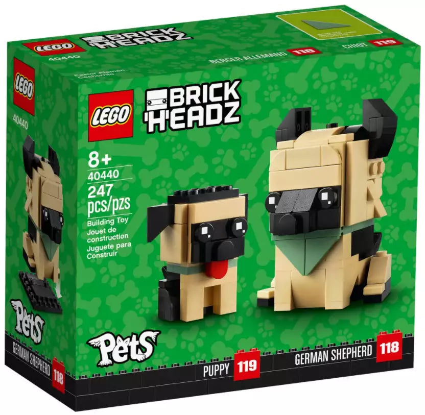 LEGO Brickheadz 40440 Deutscher Schäferhund