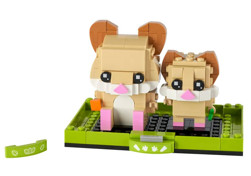 Inhalt: LEGO BrickHeadz 40482 Hamster
