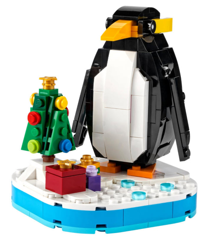 Inhalt: LEGO 40498 Weihnachtspinguin