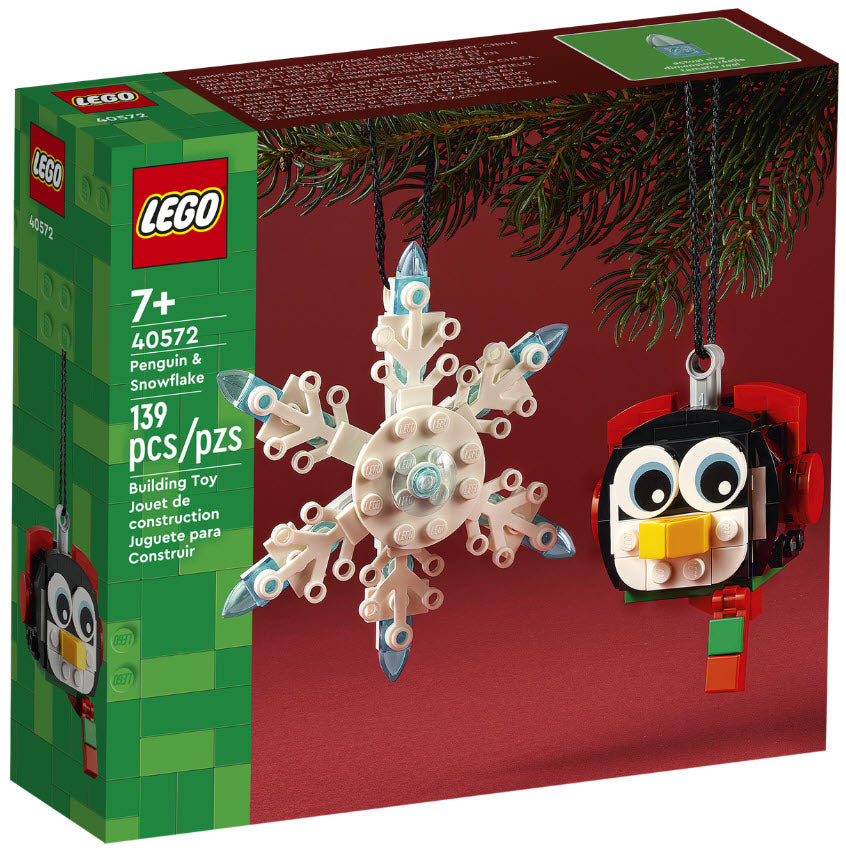 LEGO 40572 Pinguin mit Schneeflocke
